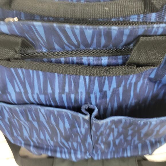 Skip Hop Due Signature Diaper Bag Blue Graffiti - Picture 4 of 7